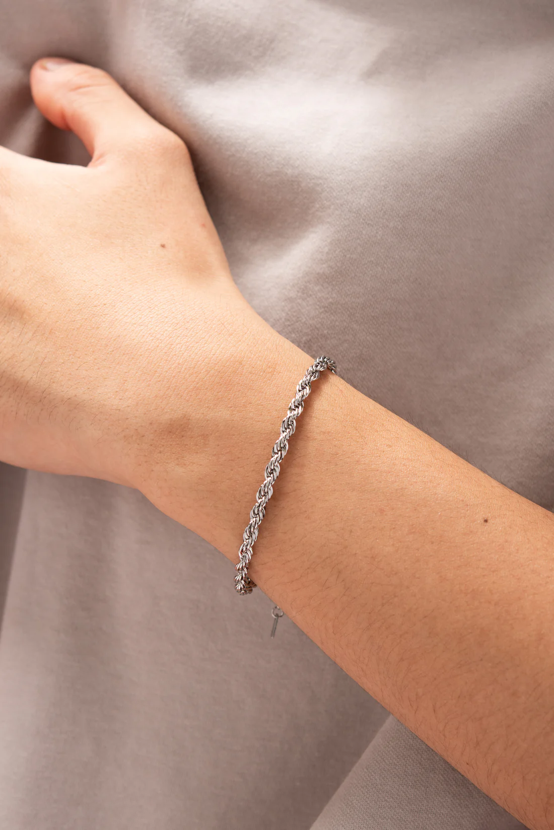 Starlit Charm Silver Bracelet For Men