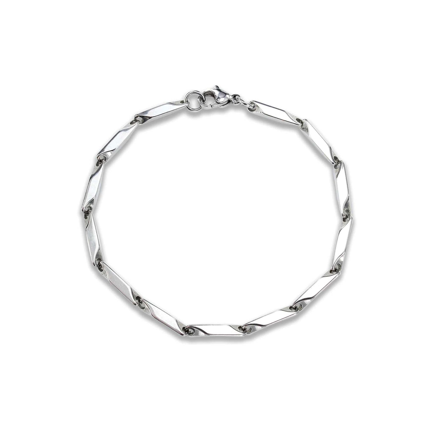 Silver bar Bracelet For Men